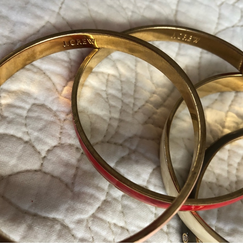 🎉SALE!!🎉 J. Crew Set of 4 Bangle Bracelets - Picture 2 of 6